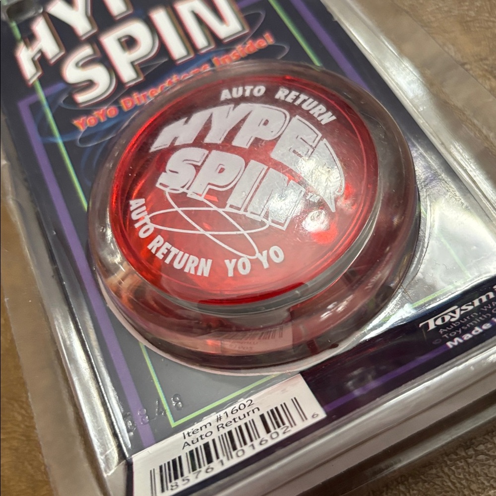 SMITH Red Hyper Spin Auto-Return Yo-Yo - Picture 2 of 4